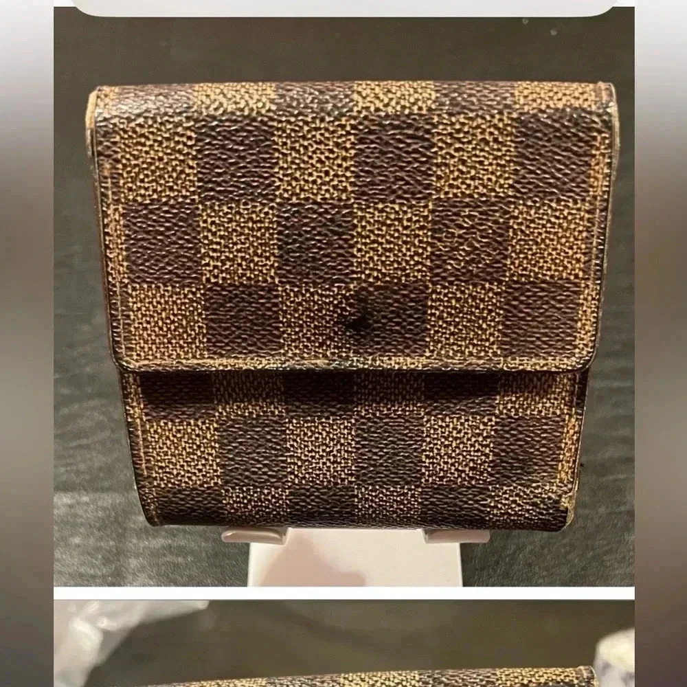 Louis Vuitton damier ebene Elise monogram wallet. - Picture 2 of 14
